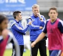 Los entrenamientos de Moyes serán a puerta cerrada