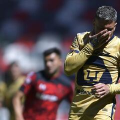 Pumas lleva 381 minutos sin gol