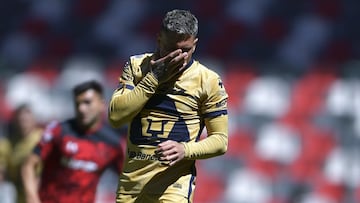 Pumas lleva 381 minutos sin gol