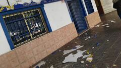 Atacan de madrugada la peña madridista La Primera de Sevilla
