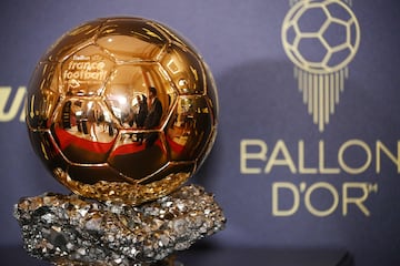 Trofeo Balón de Oro que ortorga France Football.