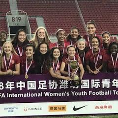 La Selección Nacional Femenina U-15 de USA se coronó en China