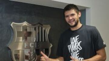 Kostas Papanikolaou es la gran apuesta del Barcelona para recuperar el título de la Liga Endesa.