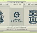 Resumen y goles de Las Palmas vs. Cartagena de la Liga Smartbank