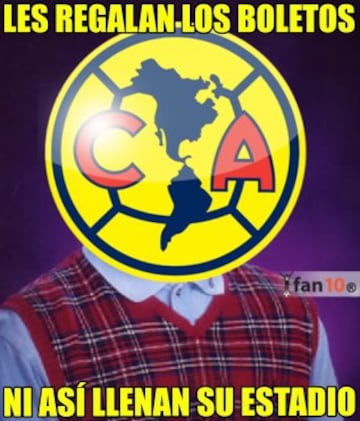 Los memes no perdonaron la derrota del América contra León