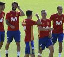 Spain continue preparations for Italy World Cup qualifier