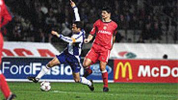 <b>25 TOQUES DE BALÓN EN 1:02</B>. El Espanyol ya ganaba por 3-1 al Depor. Roger, Tamudo y los demás se dedicaron a tocar y tocar entre los olés del público