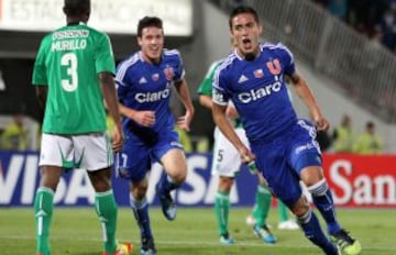 MATÍAS RODRÍGUEZ: El defensa argentino jugó 22 partidos de Copa Libertadores con los azules, y anotó en 6 oportunidades. Formó parte del plantel que llegó a semifinales de la edición 2012, y que quedó eliminado ante Boca Juniors.