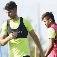 Brotes verdes con Caye y Cristo