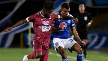 Millonarios y Deportes Tolima definen el campeón del fútbol colombiano de esta Liga BetPlay I 2021 en El Campín. Los azules buscan la 16 en su casa