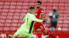 Salah treble helps champions see off feisty Leeds