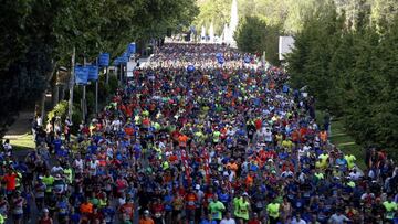 Una imagen del multitudinario Marat&oacute;n de Madrid. 