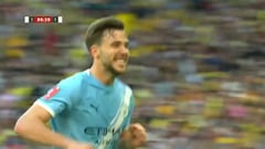 La locura de Nico González sobre la bocina en Wembley: Guardiola sigue acechando la historia