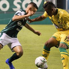 Con doblete de Dinenno, Cali celebra en el debut de Pusineri