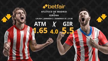 Atlético de Madrid vs. Girona FC: horario, dónde ver, pronósticos y clasificación