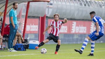 Muniain, en el derbi ante el Alavés