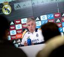 Rueda de prensa de Ancelotti y Tchouameni, previa al Lille - Real Madrid, en directo