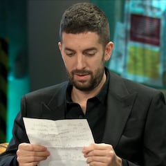 David Broncano contesta a la carta de Alejandro Sanz con un dardo a Pablo Motos: “Así por una vez...”
