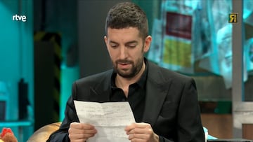 David Broncano contesta a la carta de Alejandro Sanz con un dardo a Pablo Motos: “Así por una vez...”