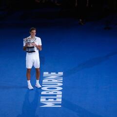 Los espectaculares datos de la victoria de Federer en Australia