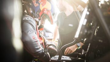 Sainz acaba “dolorido”