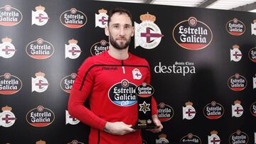 Dani Giménez fue elegido por la afición como el mejor de marzo