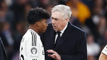 Ancelotti: “Llamé a Endrick antes de irse a Lyon...”