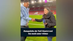 Bellingham’s priceless reaction to journalist’s clever interview trick at Anfield!