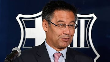 El presidente del Barcelona, Josep Maria Bartomeu.