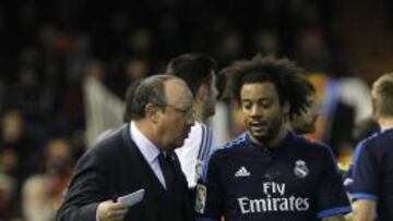 Marcelo, con Benítez.