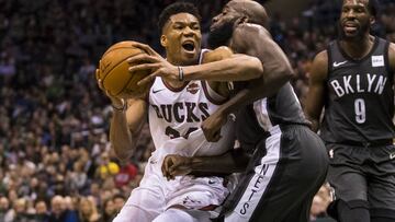 Otra multa a los Lakers, ahora por Giannis Antetokounmpo