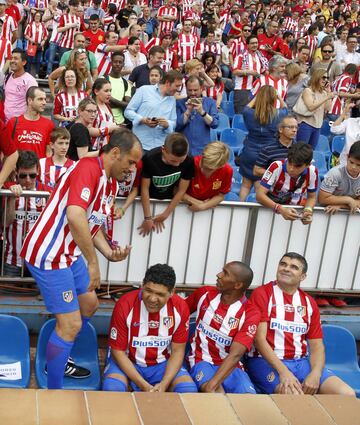 Salva Ballesta, Donato, Perea y Juanito.