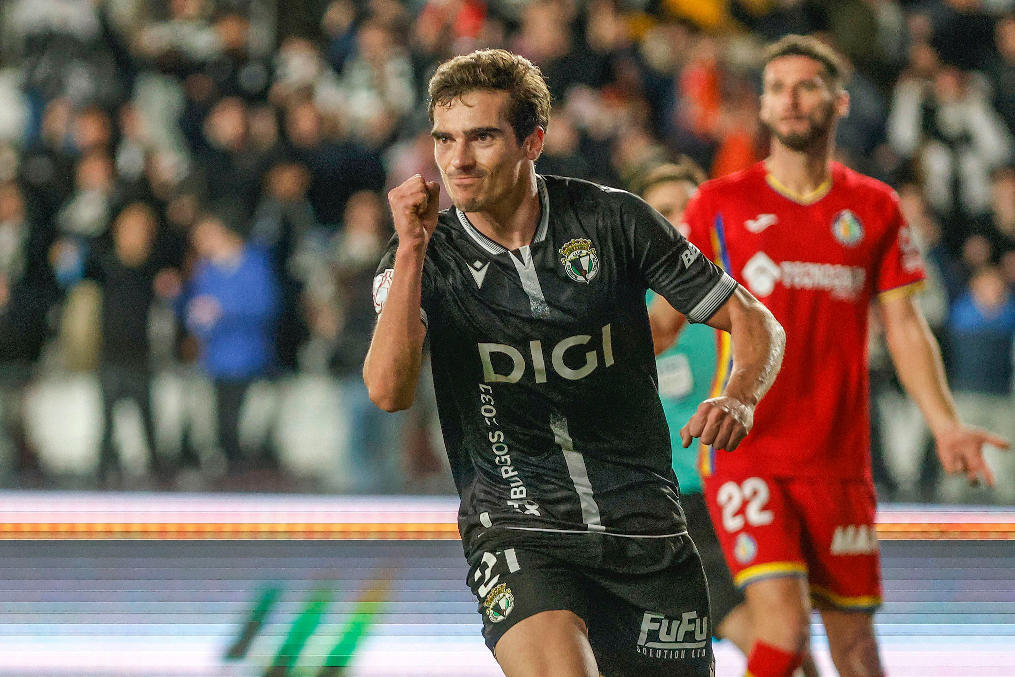 El Getafe se hiela en Burgos