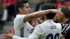 Los 90 minutos en los que James le dio ventaja a Isco