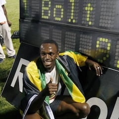Bolt celebra los nueve años de su primer récord mundial