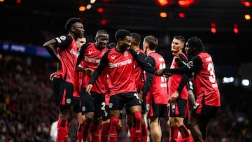 Bayer Leverkusen 2 - Sparta Praga 0: resumen, goles y resultado del partido de UEFA Champions League 2024/25