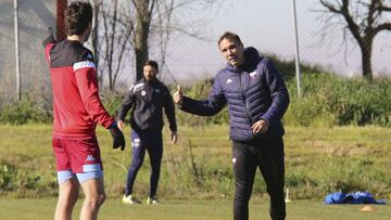 28/01/19 ENTRENAMIENTO DEL EXTREMADURA RODRI ENTRENADOR
