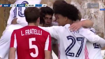 La secuencia del jugador que provoc¨® el enfado monumental de Ra¨²l en Navalcarnero