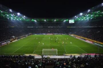 Los estadios europeos con mayor porcentaje de asistencia