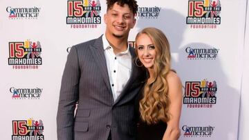 Patrick Mahomes y Brittany Matthews v&iacute;a Instagram @brittanylyne. 