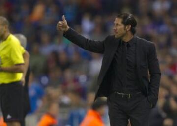 Espanyol-Atlético de Madrid. Simeone.