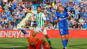 Visus, ante el Getafe.