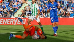 Iban 1-1 y Getafe tuvo esta chance: ¡Bravo apareció con lo justo!
