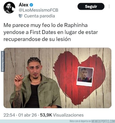 Los mejores memes de la jornada 