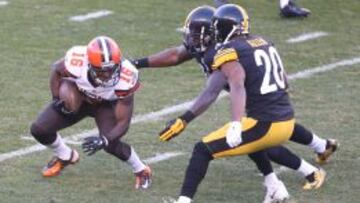 Lawrence Timmons y Will Allen integrantes de la secundaria de los Steelers, deben dar un paso al frente.