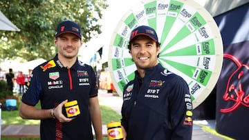 Sergio Pérez descartó enojo con Verstappen por la vuelta rápida