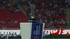 The Champion Trophy during the game Tapatio vs Atletico Morelia, corresponding second leg match the Great Final of the Torneo Clausura 2023, Liga de Expansion MX, at Akron Stadium, el 20 de Mayo de 2023.

<br><br>

Trofeo de Campeon durante el partido Tapatio vs Atletico Morelia, correspondiente al partido de Vuelta de la Gran Final del Torneo Clausura 2023, Liga de Expansion MX, en el Estadio Akron, el 20 de Mayo de 2023.