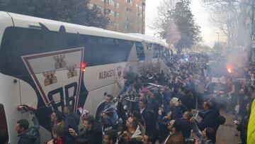 Autobús del Albacete Balompié
