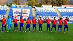 La Rojita no ha podido celebrar en la Copa UC. 