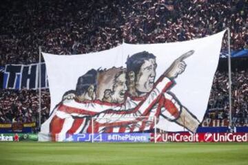 Las imágenes del Atlético-Milán